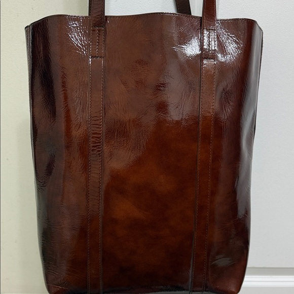Sézane The Tote in Mahogany EUC - Picture 8 of 9